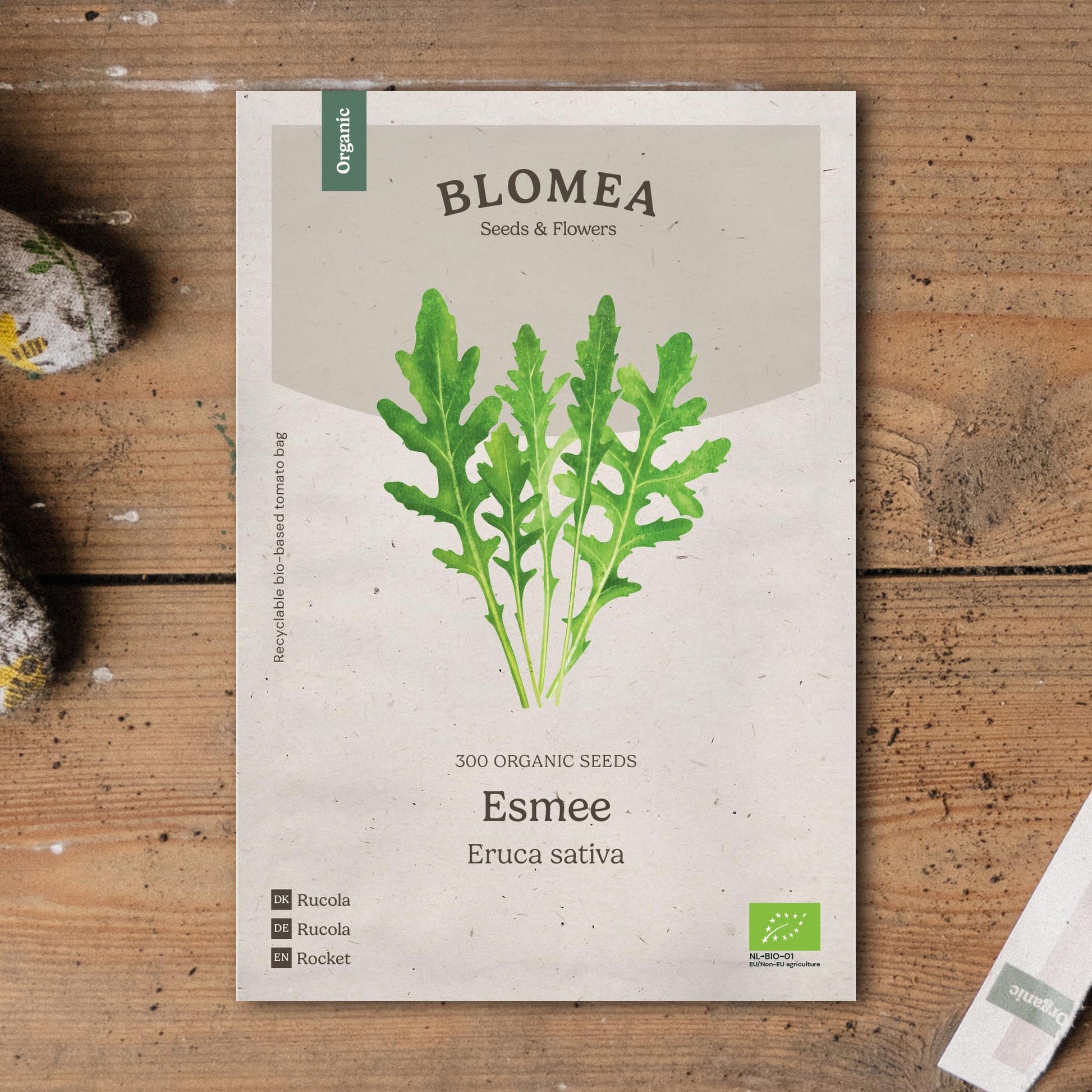 Rucola frø 'Esmee' - 300 Økologiske Frø
