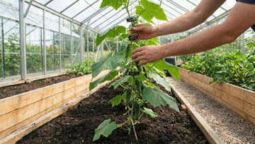Agurkplante oppbinding - Blomea.no