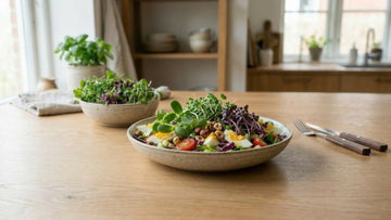 Oppskrifter med mikrogrønt - Blomea.no