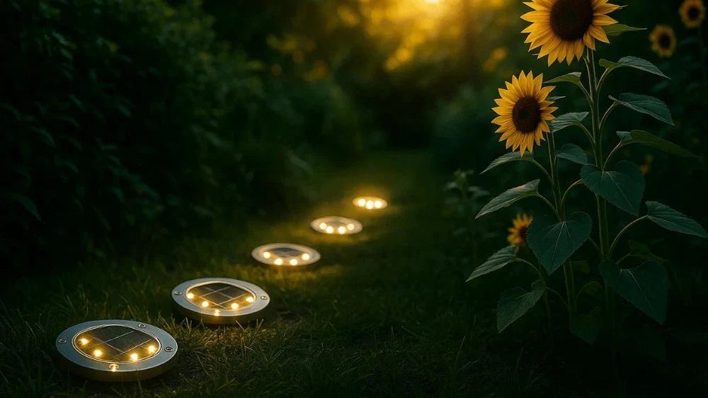 LED solcellelys - Blomea.no