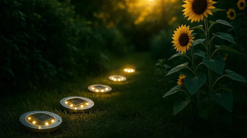 LED solcellelys