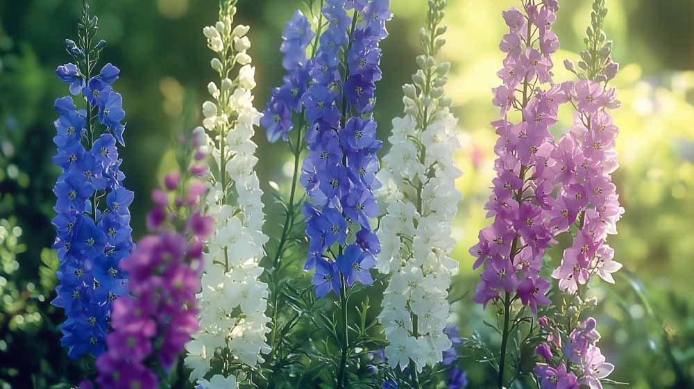 Ridderspore frø - Blomea.no