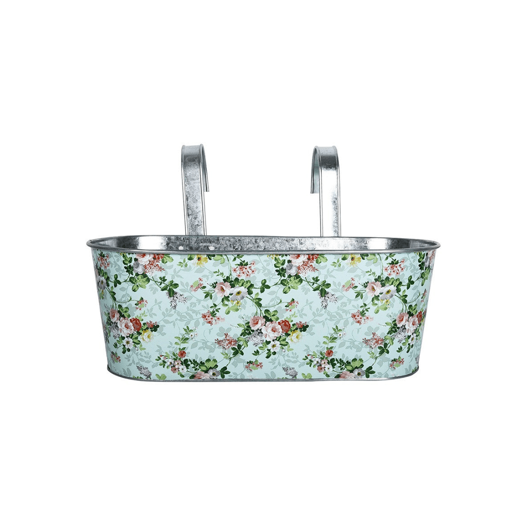 Balkongkasse med krok, L: 39,3 cm B: 28,9 cm H: 26,2 cm