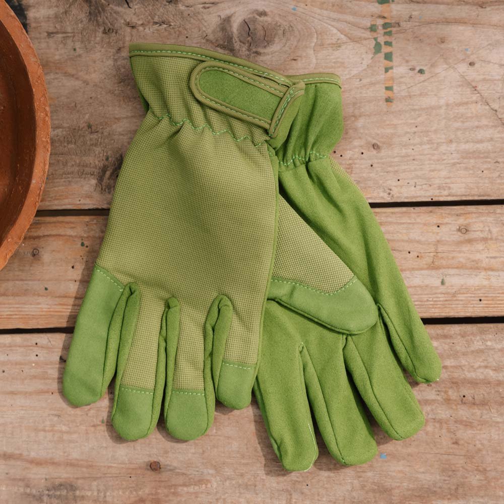 Arbeidshansker med borrelås, M