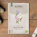 Blomsterert frø 'Sweet Pea Mix' - 20 Økologiske Frø