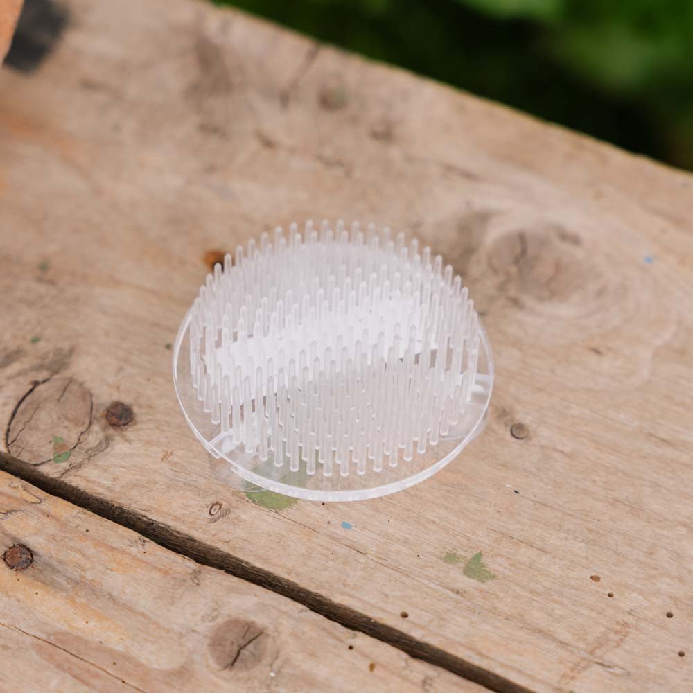 Blomsterholder, hvit (plast), Ø: 6,9 cm