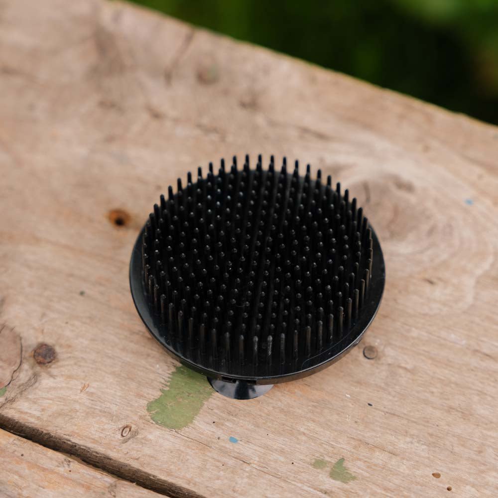 Blomsterholder, svart (plast), Ø: 6,9 cm