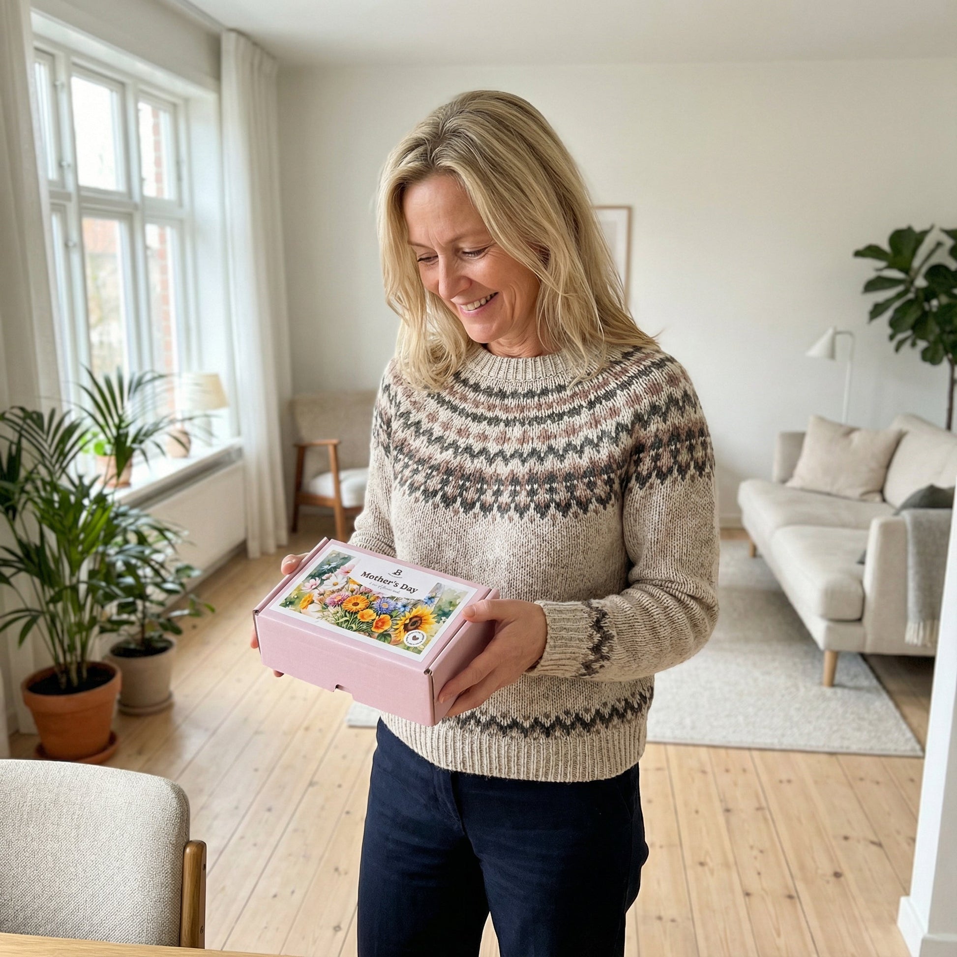 Blomsterpakken til morsdag - 10 poser økologiske frø