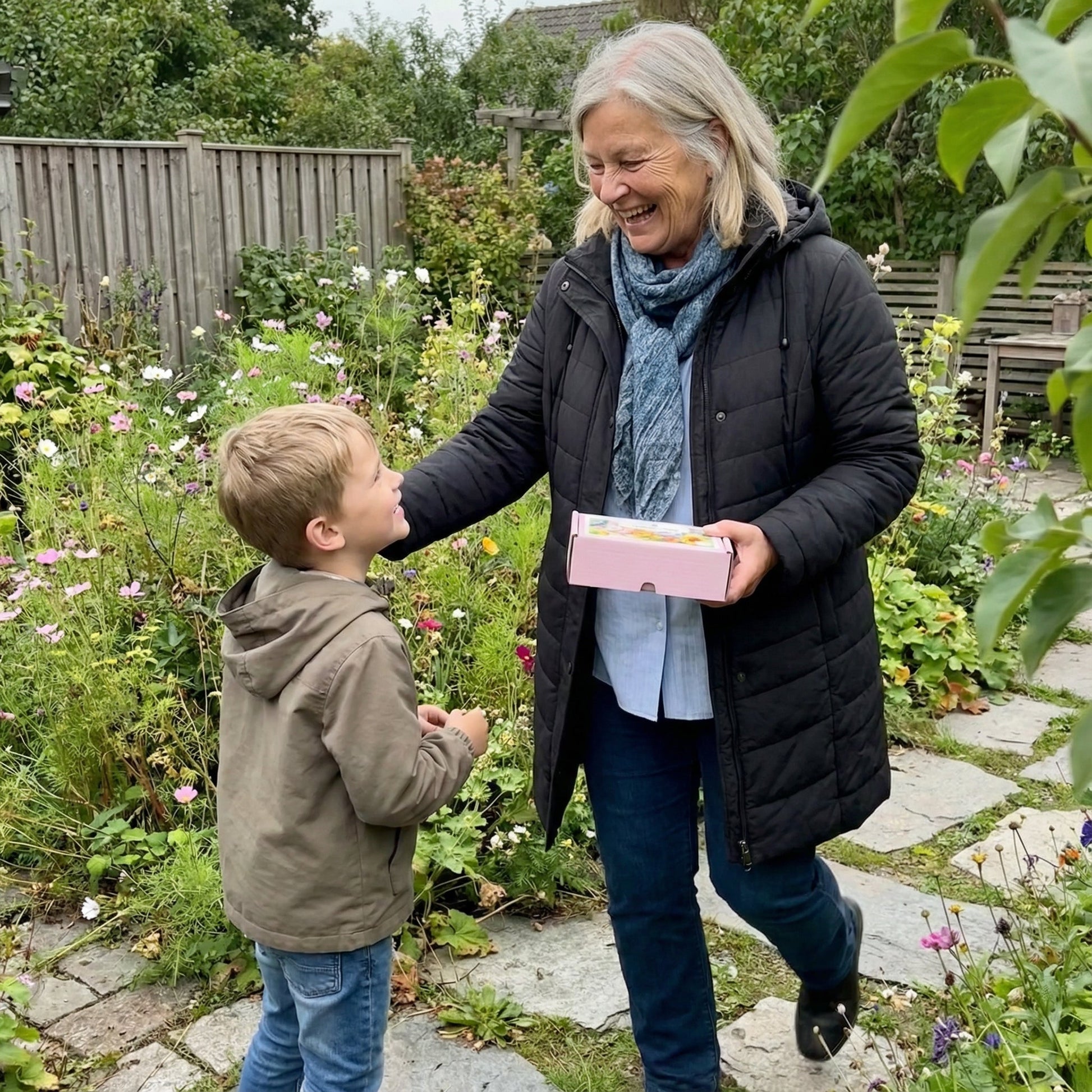 Blomsterpakken til morsdag - 10 poser økologiske frø