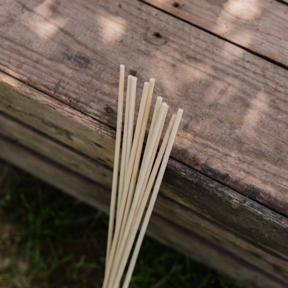 Blomsterpinner. H50 cm 10 stk./bdt.