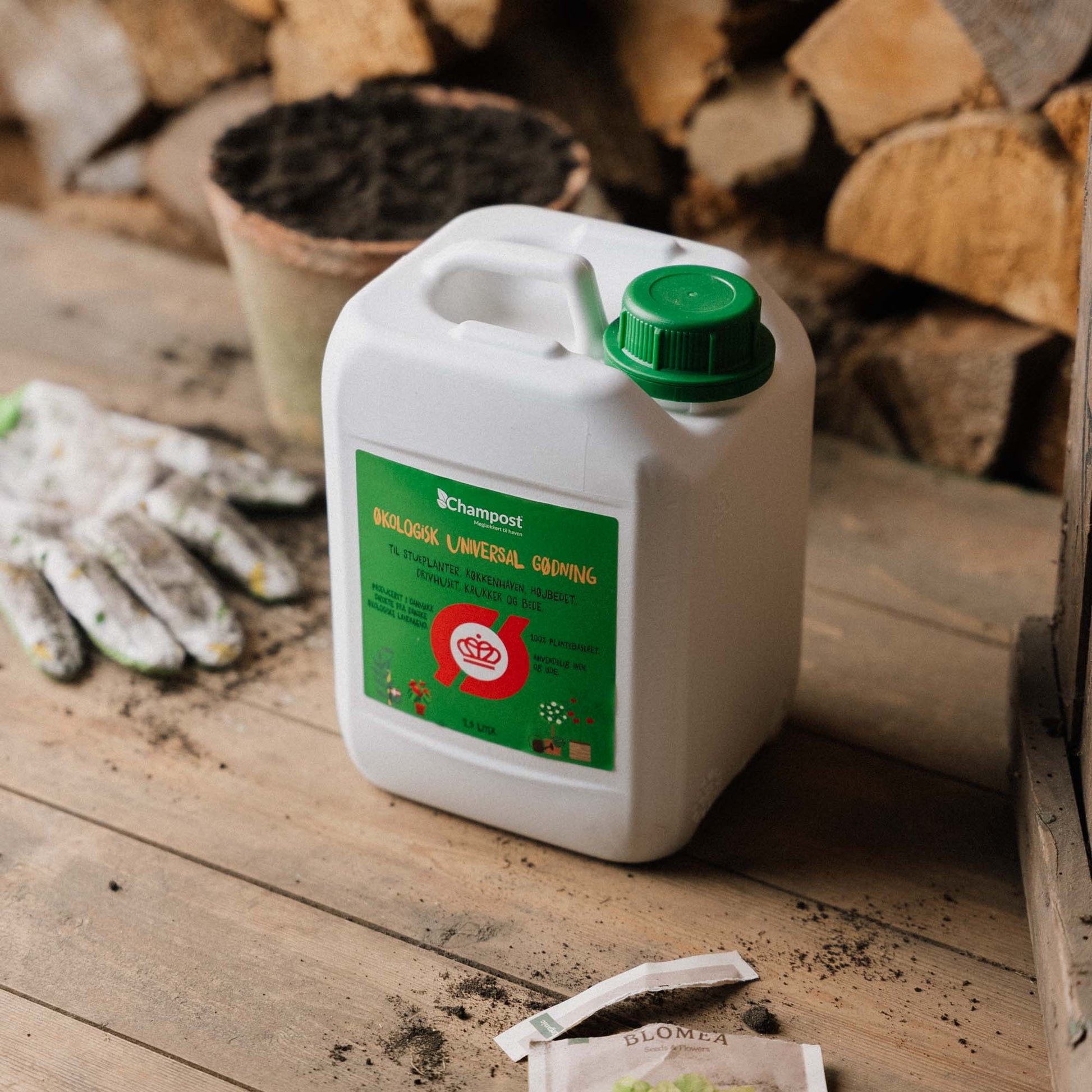 Champost Økologisk Universal Gjødsel, 2,5L