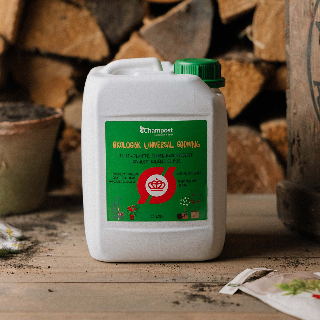 Champost Økologisk Universal Gjødsel - 2,5L