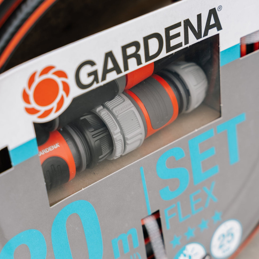 Comfort FLEX slange 13 mm (1/2") 20 m med systemdeler