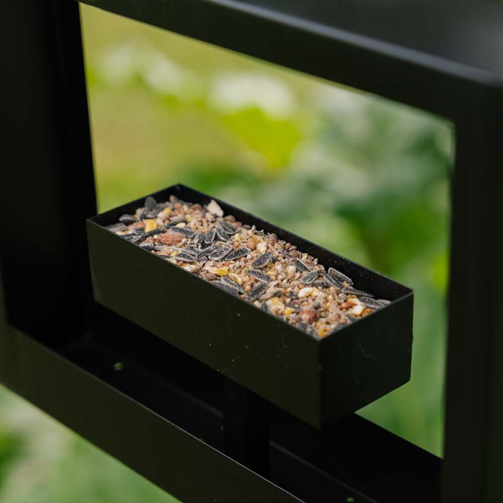 Fôrstasjon firkantet, L: 30 cm B: 6 cm H: 23 cm