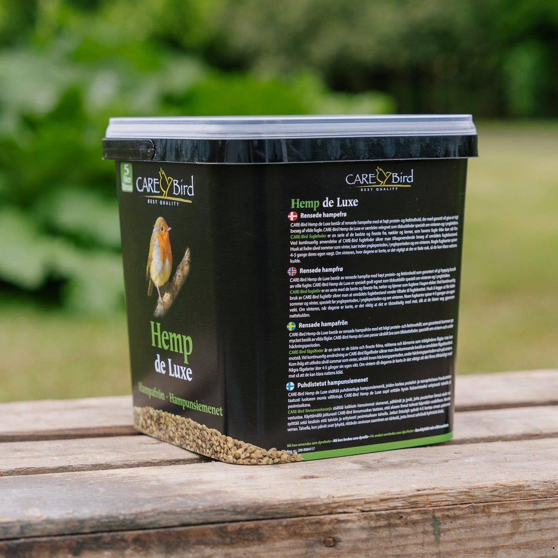 Fuglemat, Hamp de Luxe, 5 L