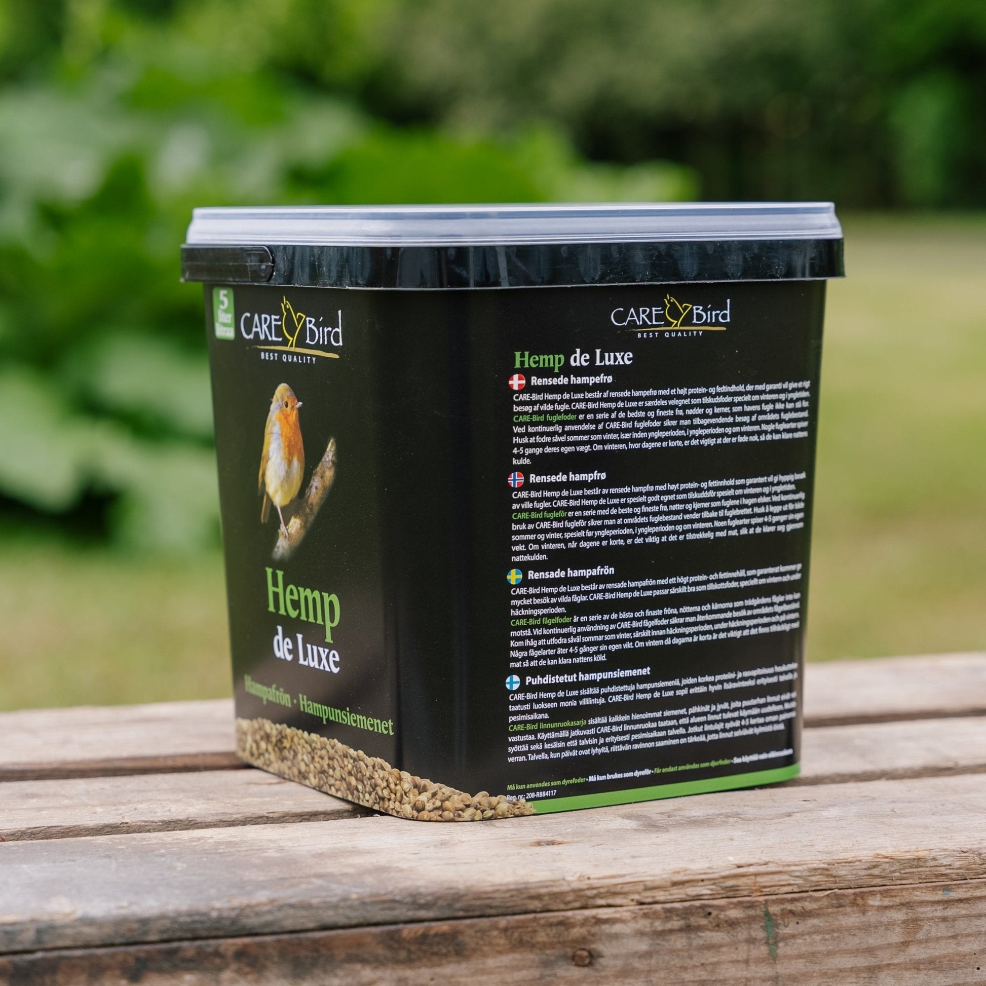 Fuglemat, Hamp de Luxe, 5 L