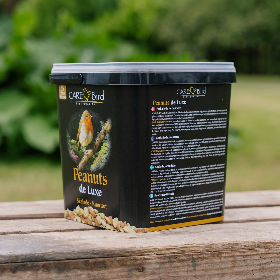 Fuglemat, Peanøtter de Luxe, 5 L