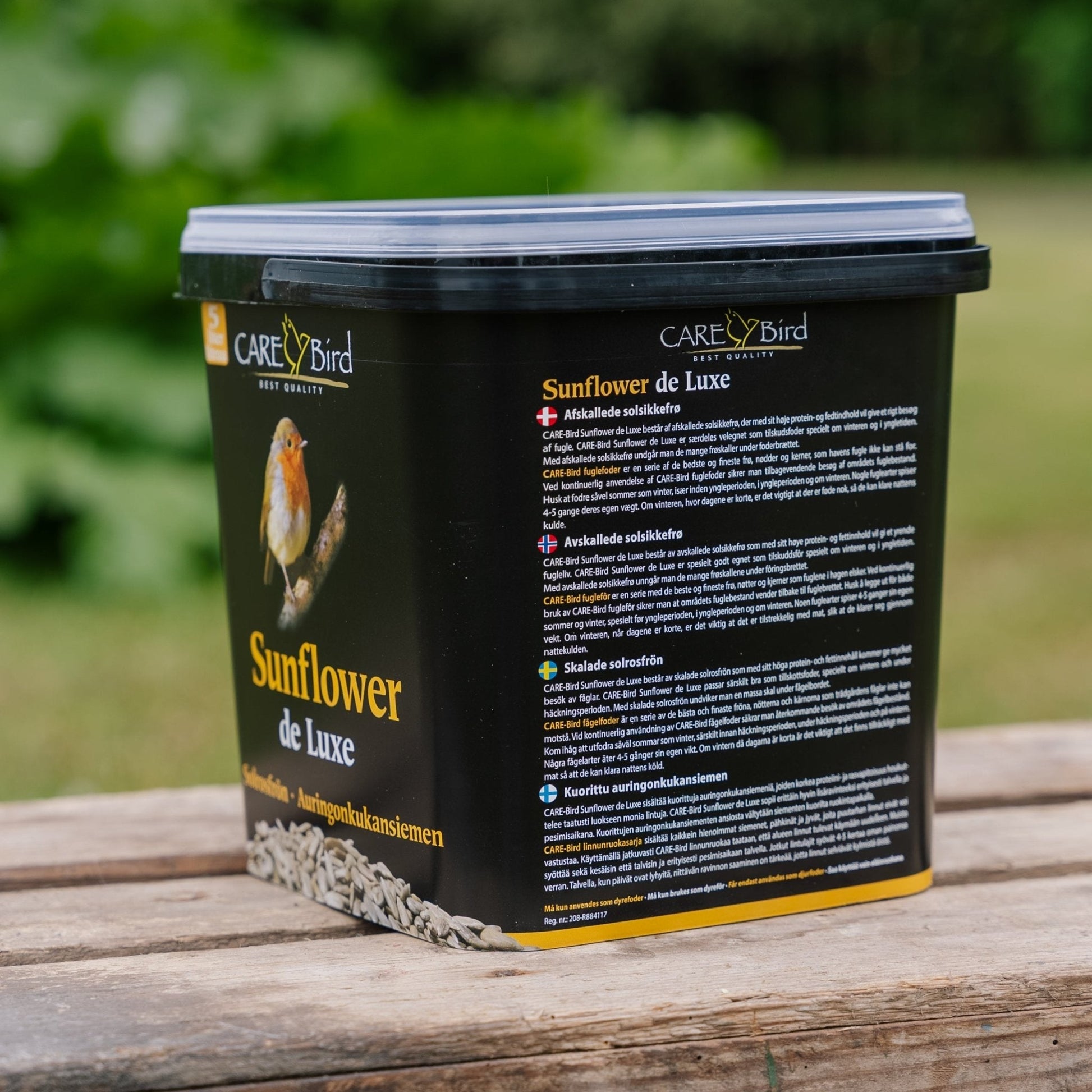 Fuglemat, Sunflower de Luxe, 5 L