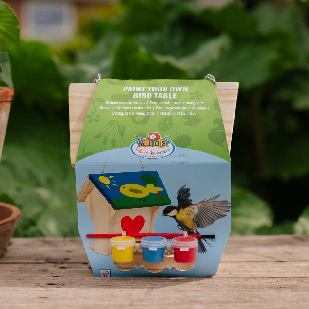 Gjør det selv fuglebrett med maling