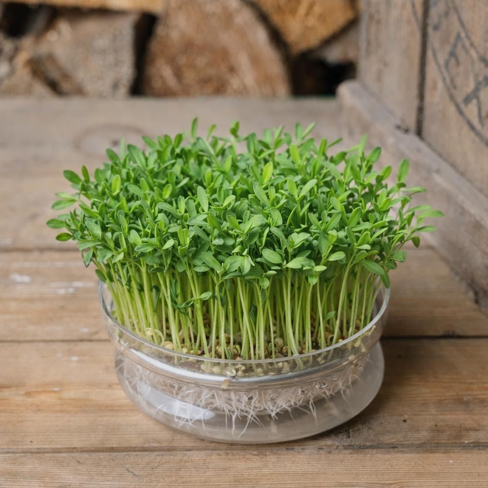 Grønne linser mikrogrønt frø - 500 Økologiske frø