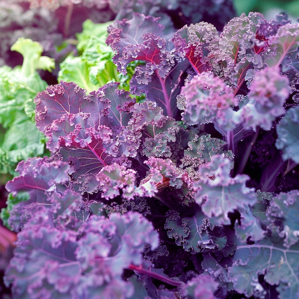 Grønnkål frø 'Roter Grünkohl' - 100 Økologiske Frø