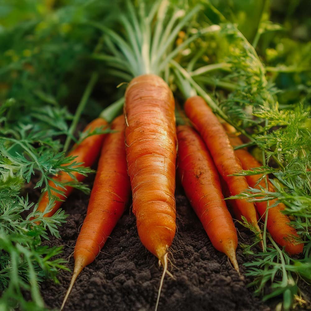 Gulrotfrø 'Autumn King 2' - 500 Økologiske Frø