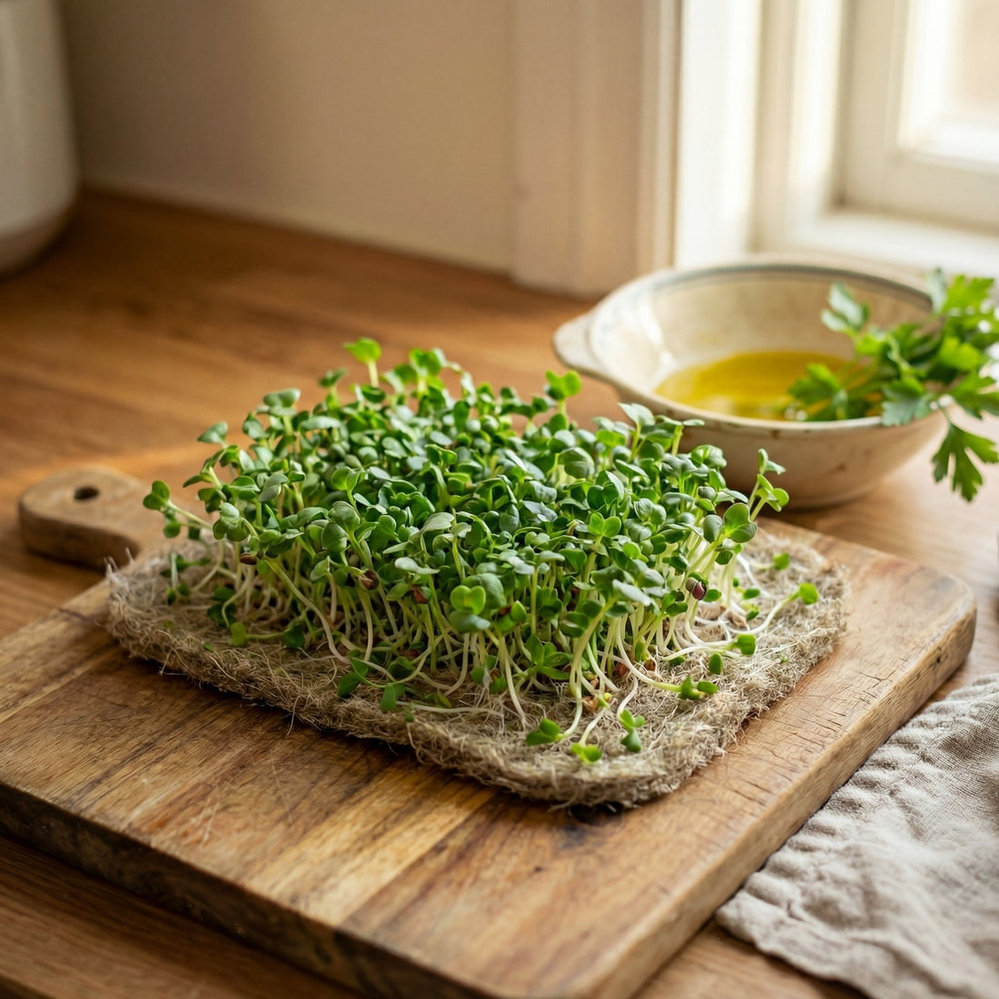 Hampmatter til mikrogrønt, 10 stk.