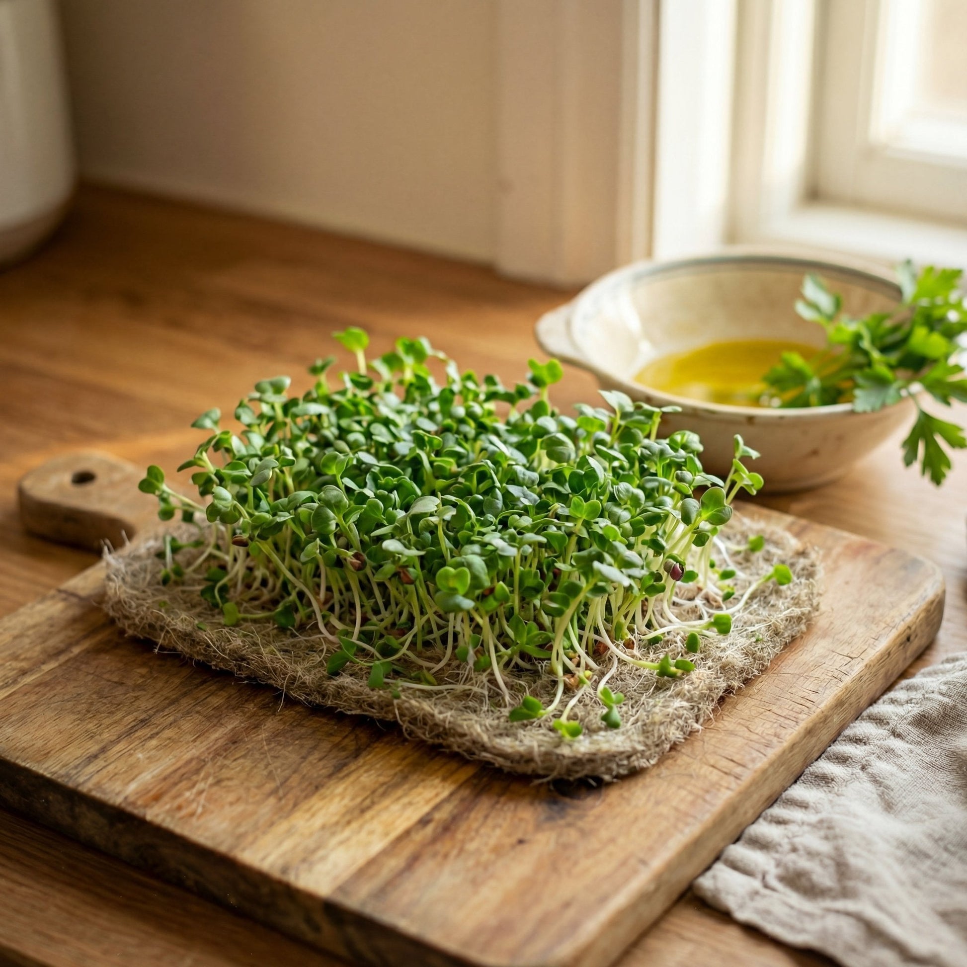 Hampmatter til mikrogrønt, 10 stk.