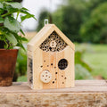 Insekthotell, natur, L: 15 cm B: 18 cm H: 28 cm