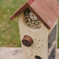 Insekthotell, tårn, L: 15 cm B: 19 cm H: 52 cm