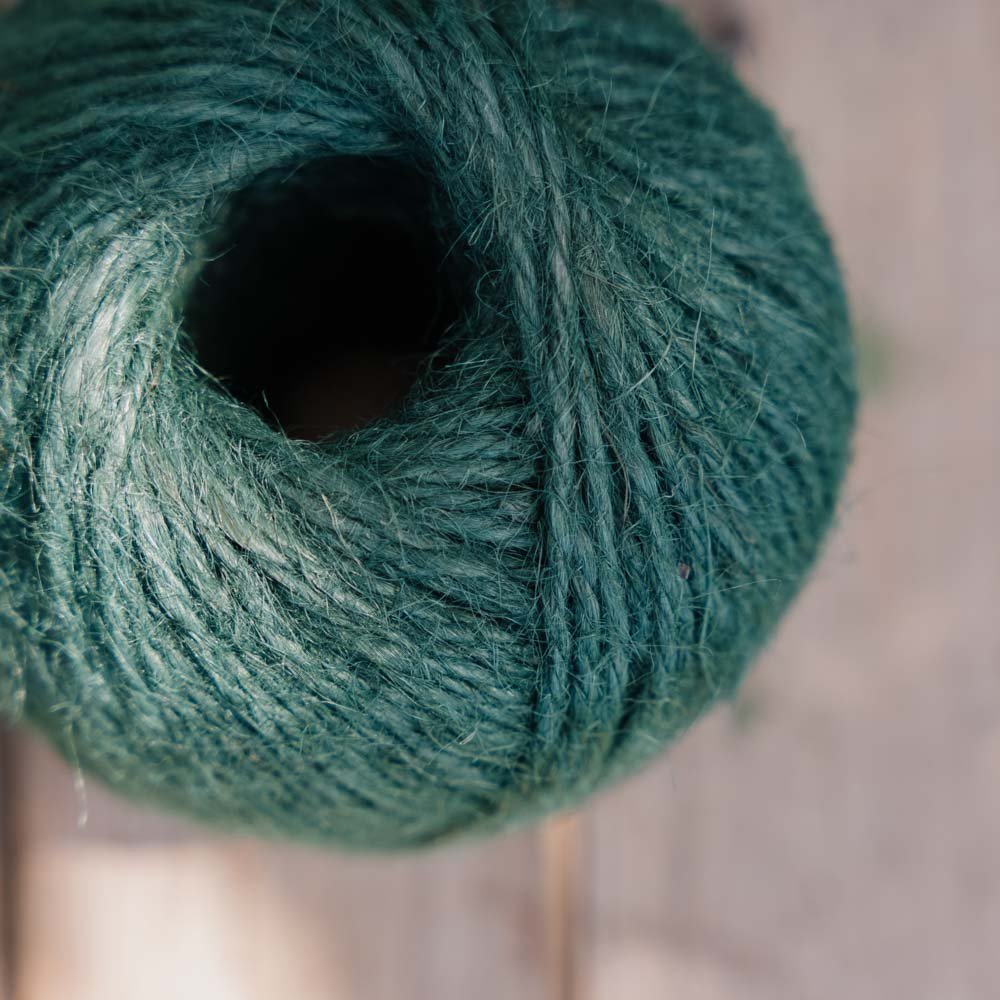 Jutesnor blek grønn, 80 m