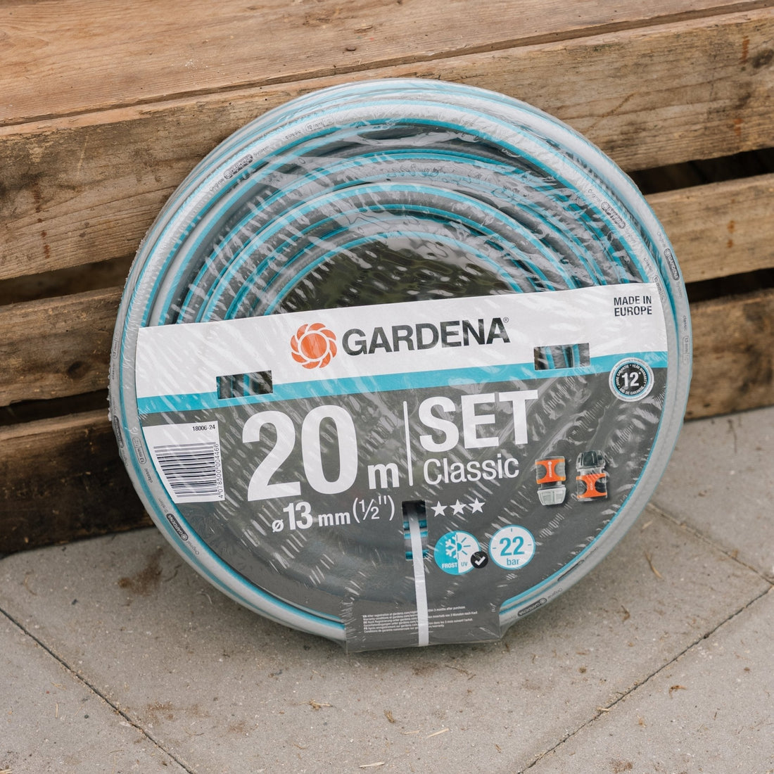 Klassisk slangesett 13 mm (1/2") 20 m