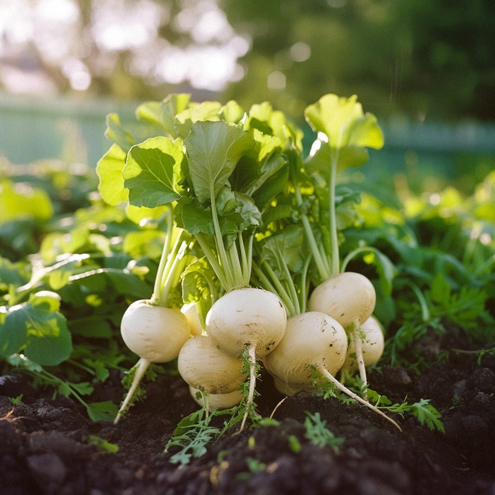 Majroe frø 'Platte Witte Mei' - 150 Økologiske Frø