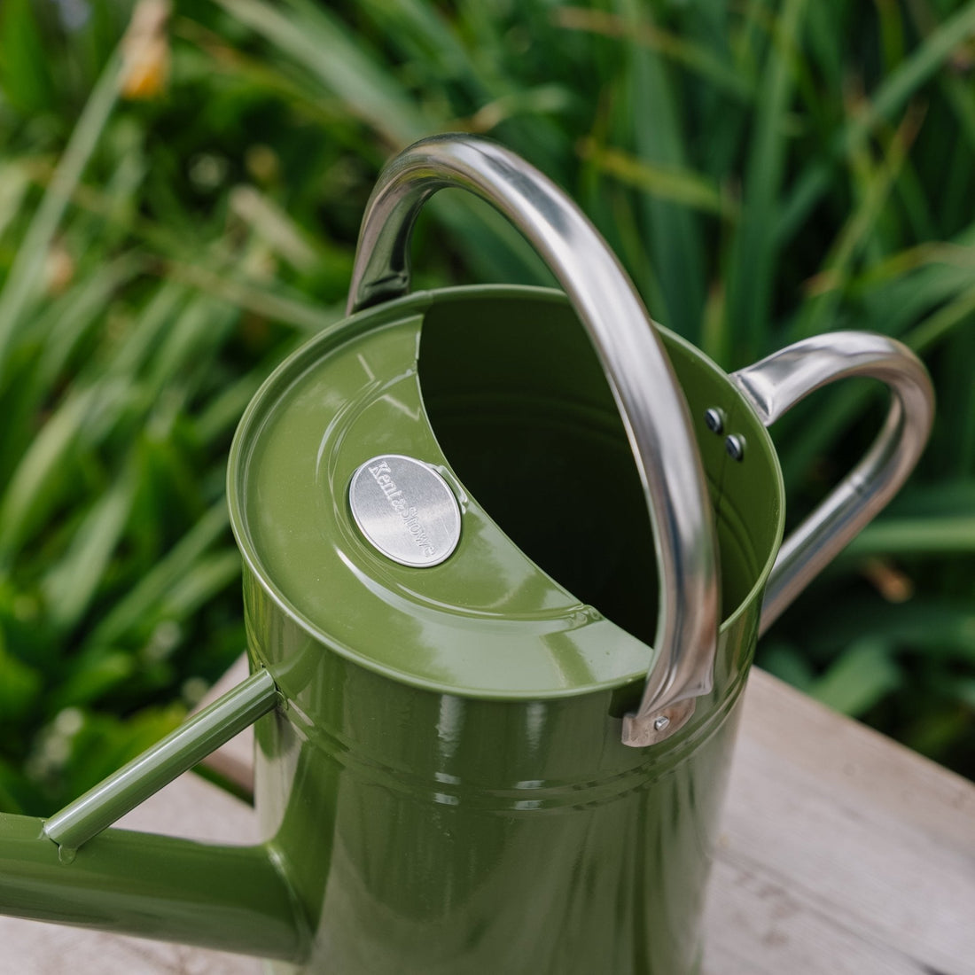 Metallvannkanne, 4,5 L, tweedgrønn