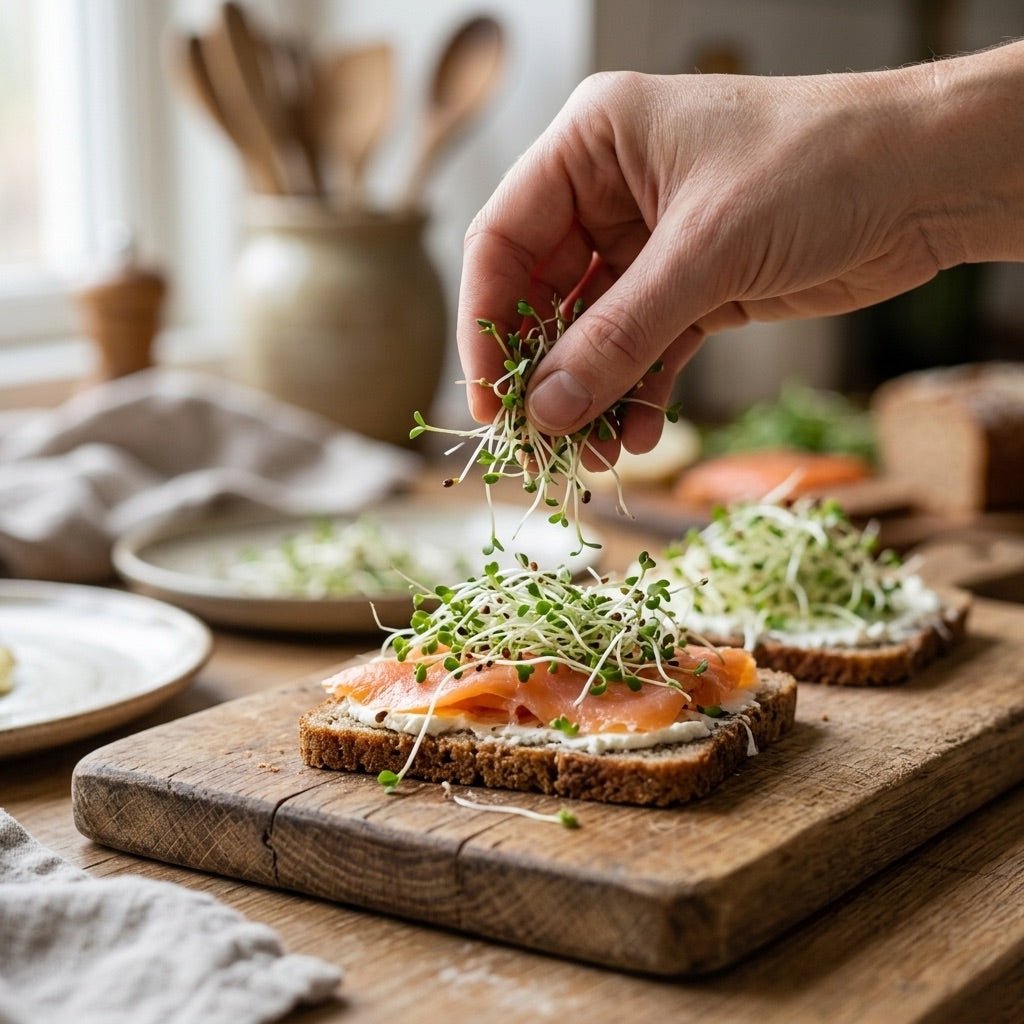 Lucerne mikrogrønt frø - 10000 Økologiske Frø