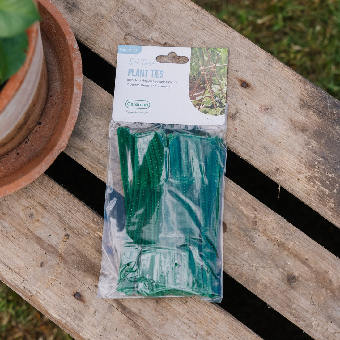 Myke twist bånd 15 cm, 50 stk.