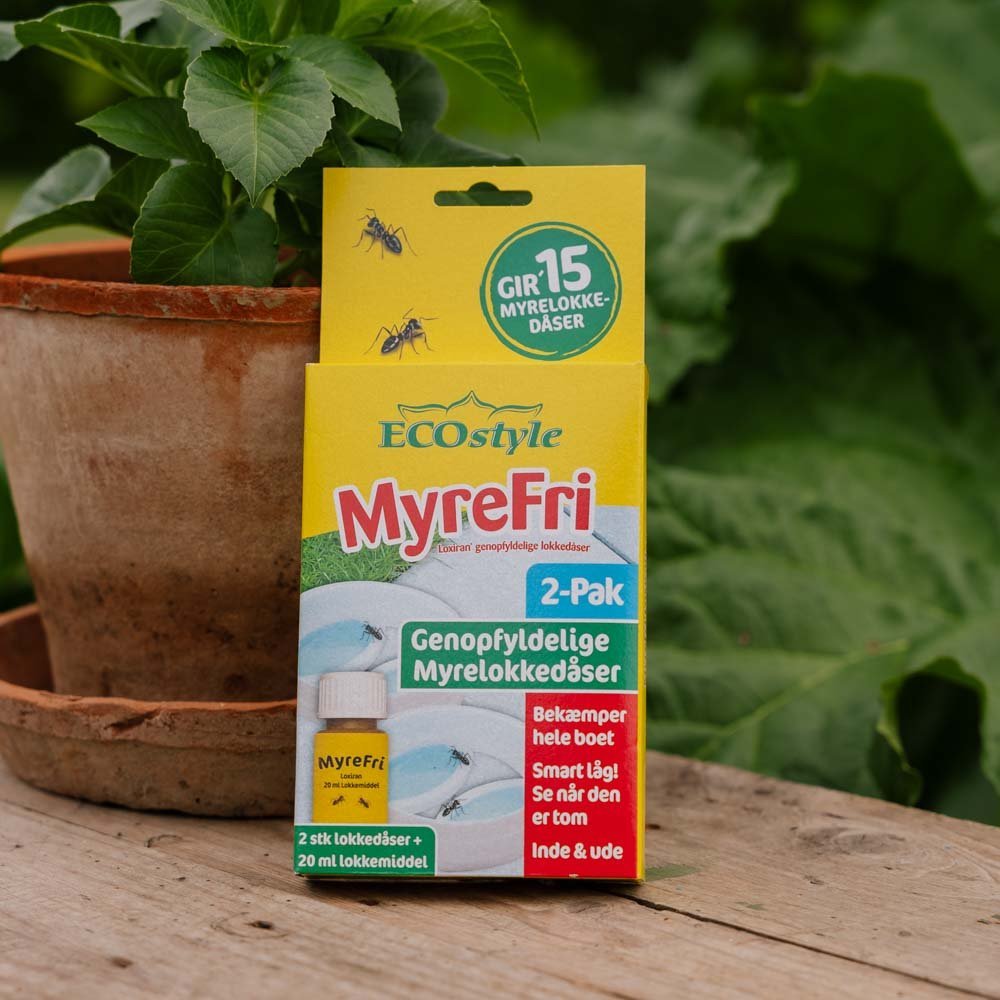 MyreFri Gjenfyllbare Lokkedåser, 2 pakning