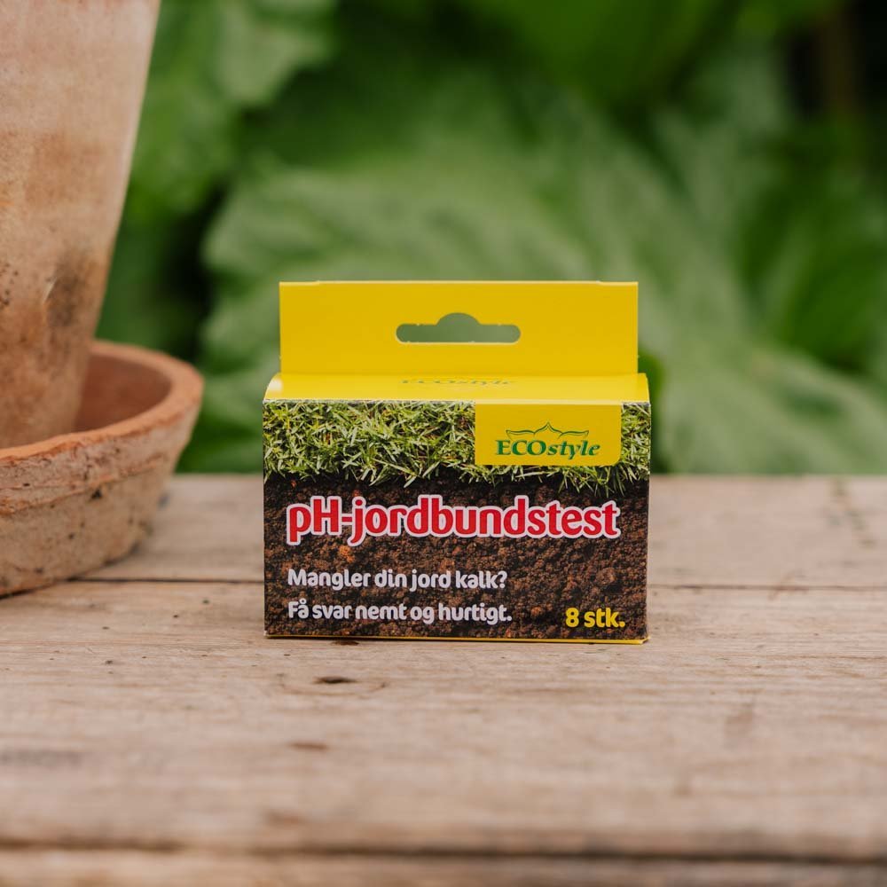 PH jordprøvetest, 8 tester