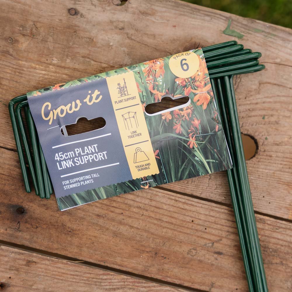 Plante støtte, 4 stk, H: 45cm x B: 17cm