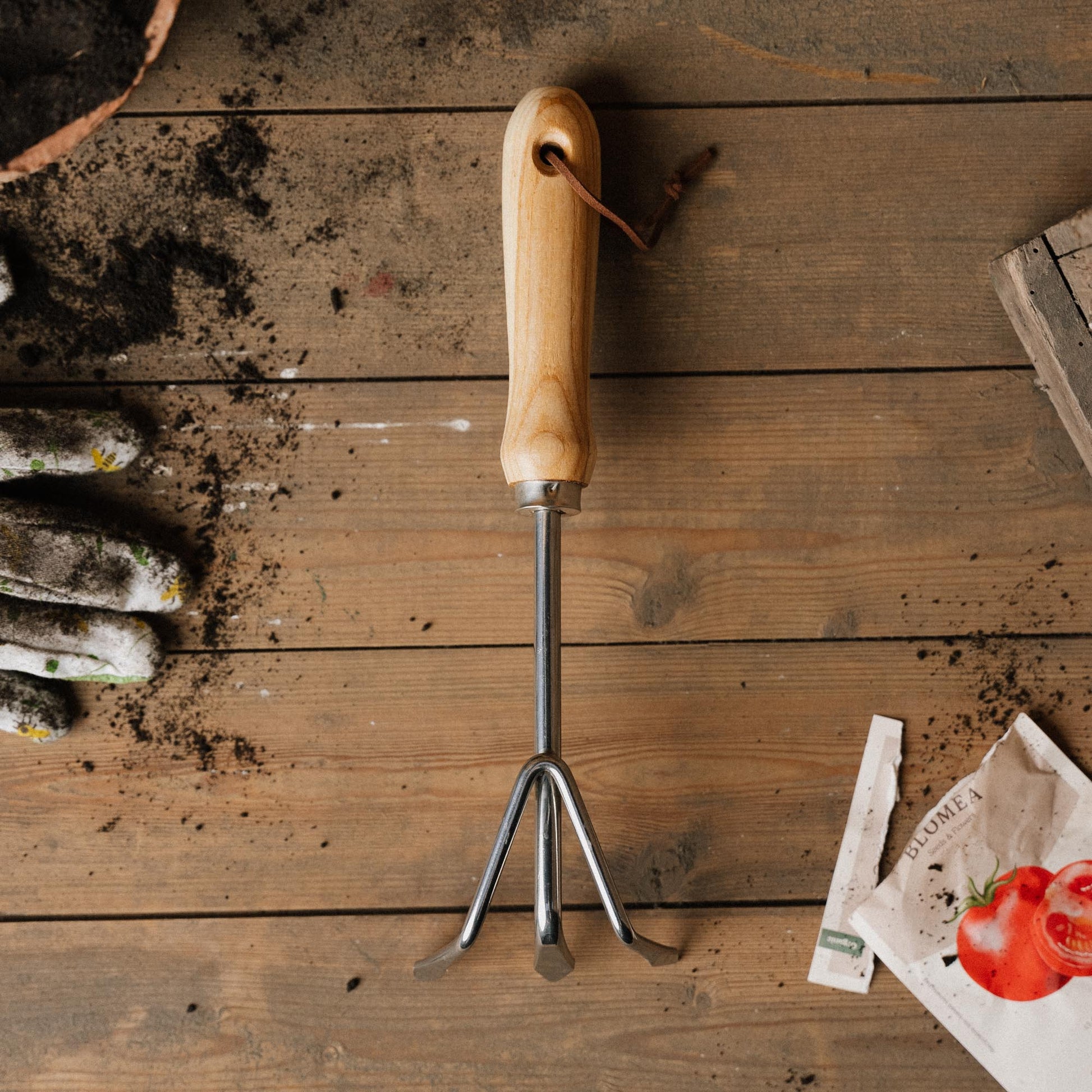 Planterive i rustfritt stål