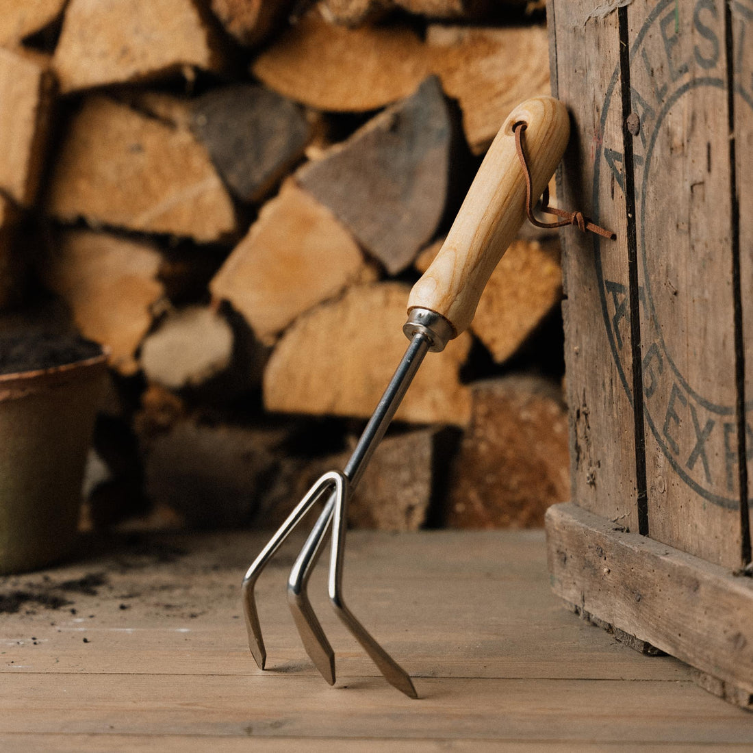 Planterive i rustfritt stål