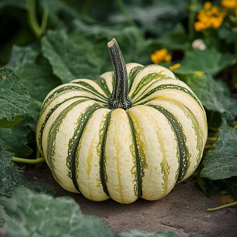 Pyntegresskar frø 'Sweet dumpling' - 5 Økologiske Frø