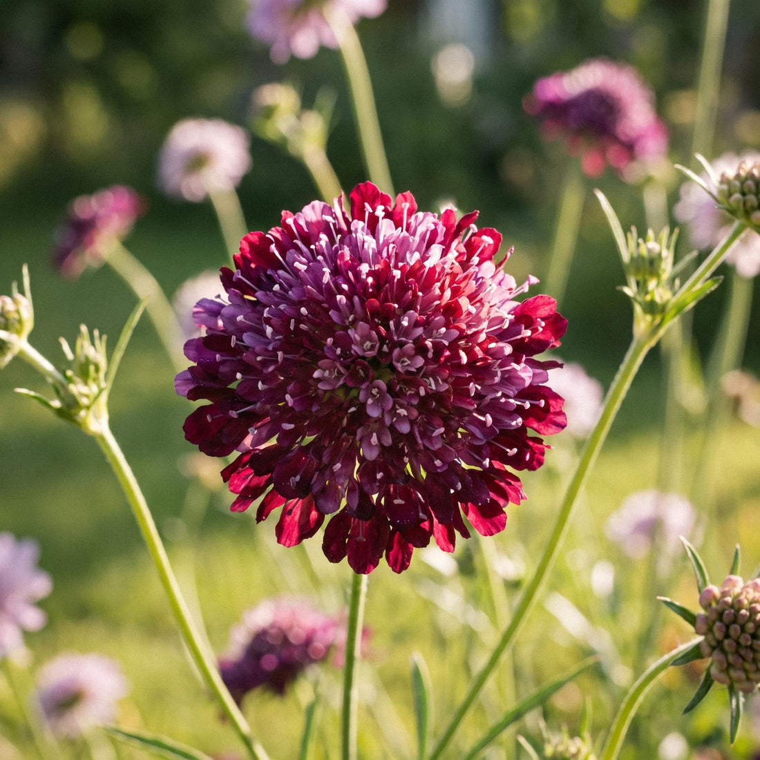 Scabiosa frø 'Sweet scabious' - 40 Økologiske frø