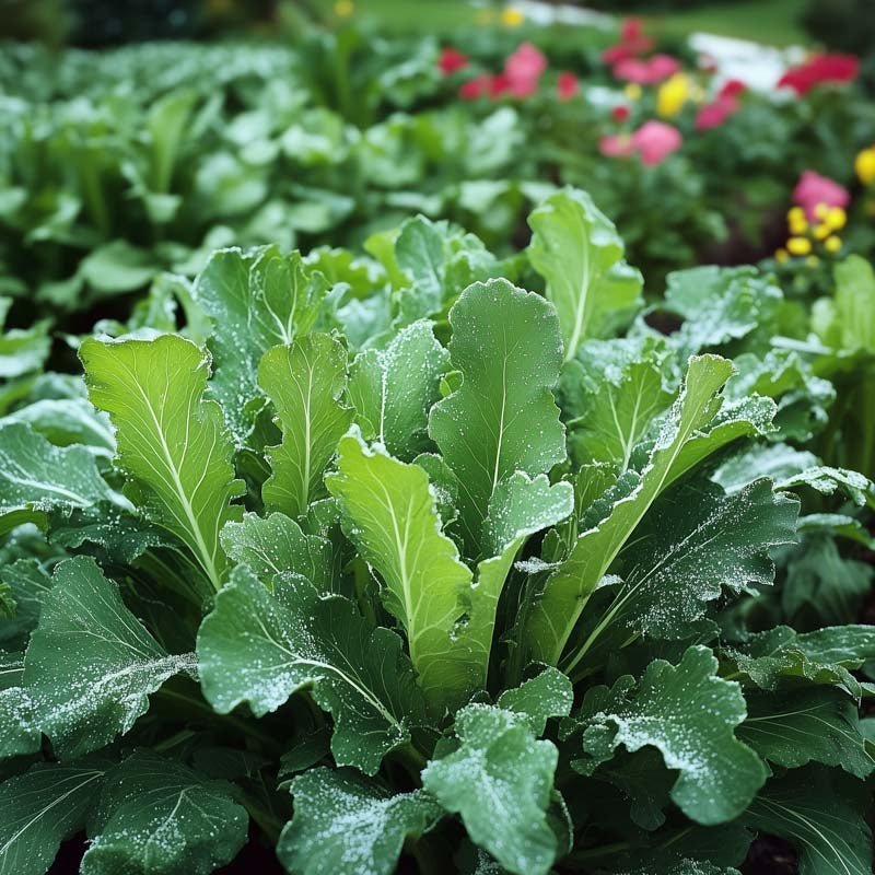 Sennepskål frø 'Green in snow' - 180 Økologiske Frø