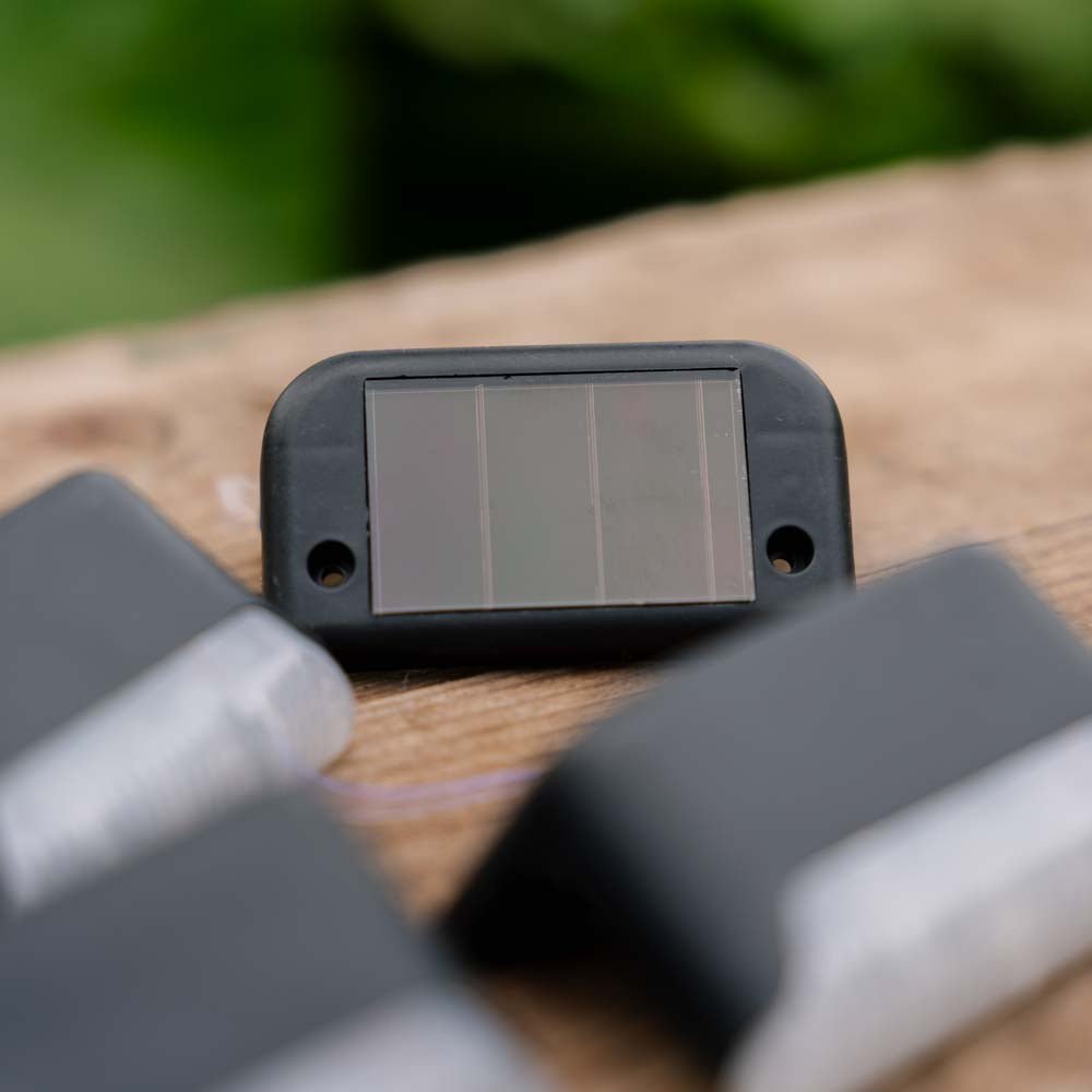 Solcelledrevet LED trappelys, 4 pakning