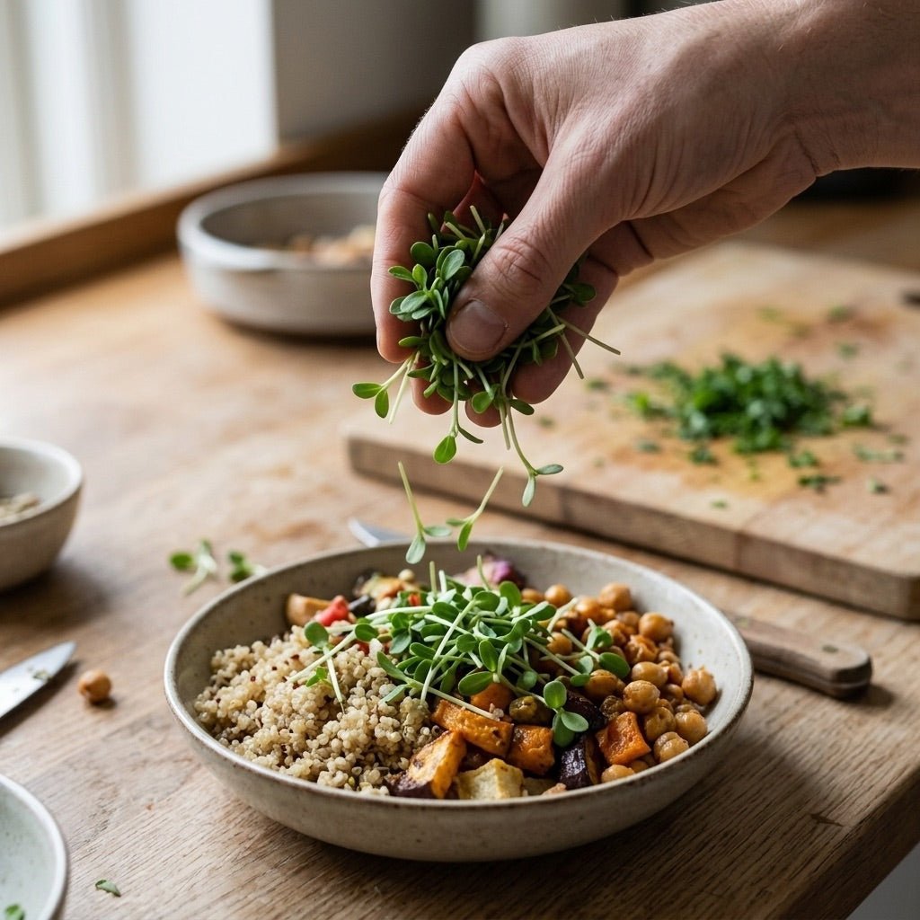 Grønne linser mikrogrønt frø - 500 Økologiske frø