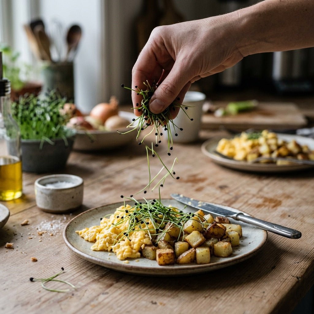 Løg mikrogrønt frø - 4600 Økologiske frø
