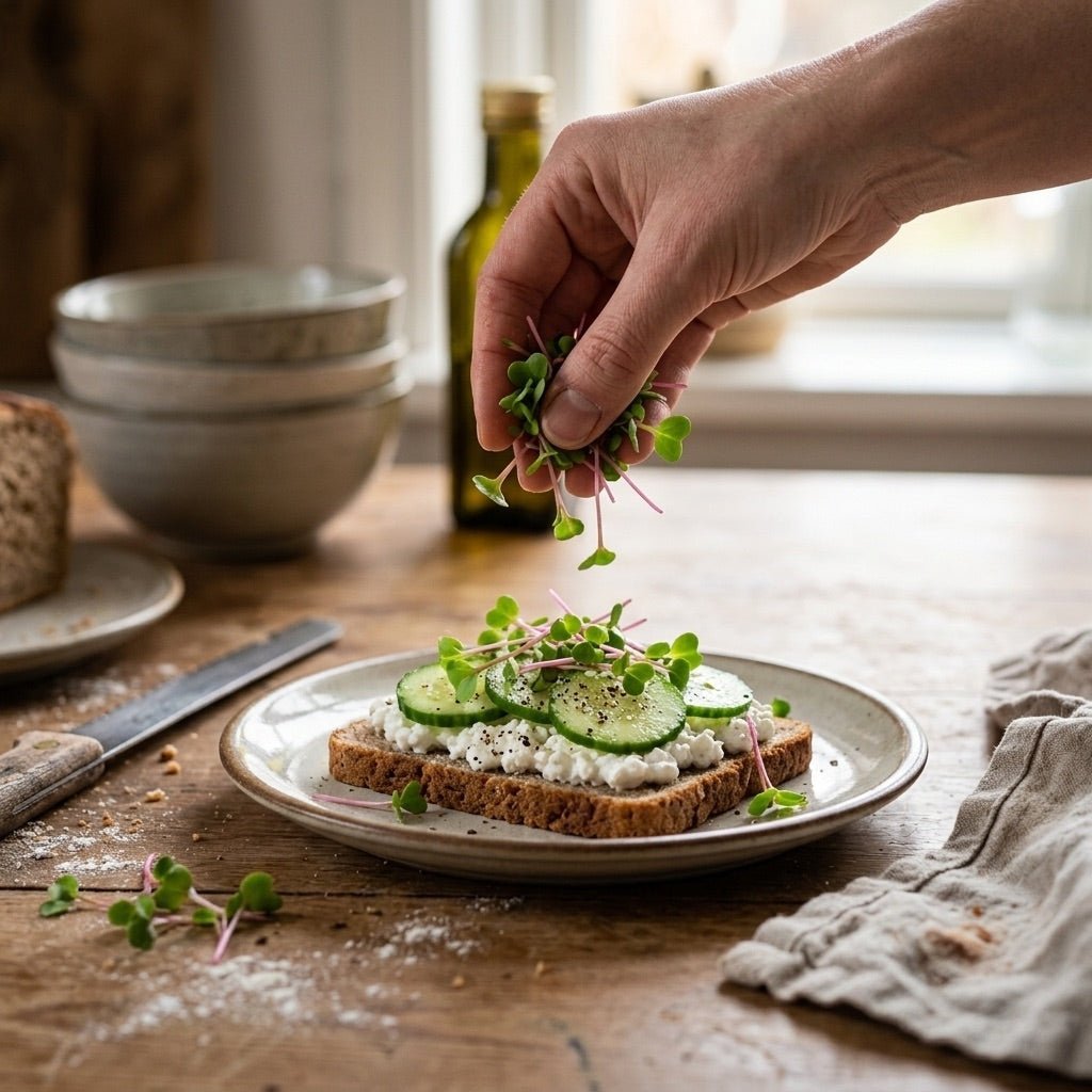 Radise ‘China Rose’ mikrogrønt frø - 1300 Økologiske frø