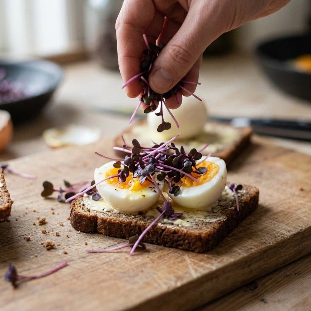 Radise ‘Red Coral’ mikrogrønt frø - 1600 Økologiske frø