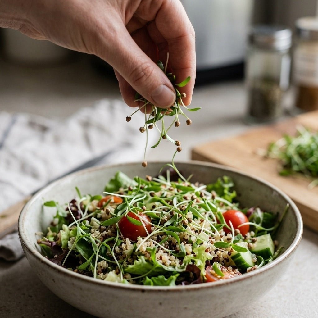 Spinat mikrogrønt frø - 1200 Økologiske frø